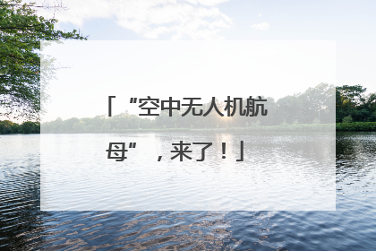 “空中无人机航母”，来了！