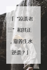 “凉茶老三”和其正，靠养生水逆袭？