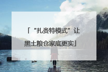 “扎赉特模式”让黑土粮仓家底更实