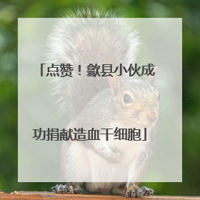 点赞！歙县小伙成功捐献造血干细胞