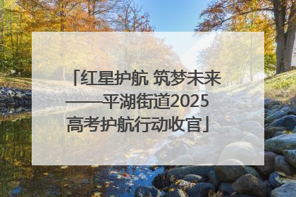 红星护航 筑梦未来——平湖街道2025高考护航行动收官