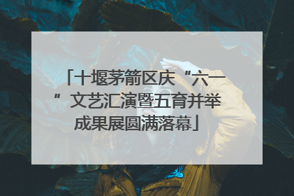 十堰茅箭区庆“六一”文艺汇演暨五育并举成果展圆满落幕
