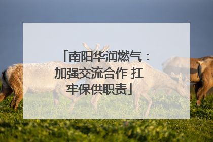 南阳华润燃气：加强交流合作 扛牢保供职责