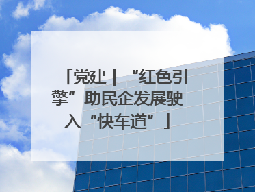 党建｜“红色引擎”助民企发展驶入“快车道”