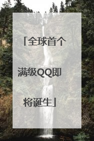 全球首个满级QQ即将诞生