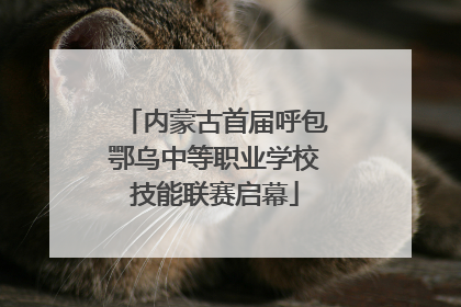 内蒙古首届呼包鄂乌中等职业学校技能联赛启幕