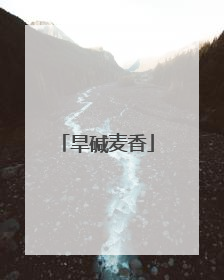 旱碱麦香