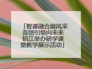 智课融合展风采 赛创引领向未来 镇江举办研学课堂教学展示活动