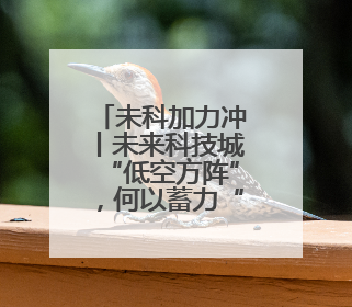 未科加力冲丨未来科技城“低空方阵”，何以蓄力“先飞”？