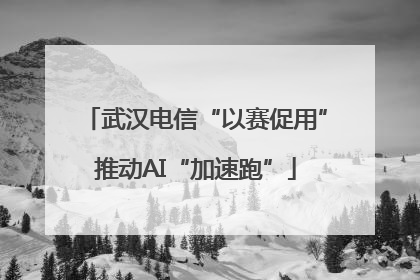 武汉电信“以赛促用”推动AI“加速跑”