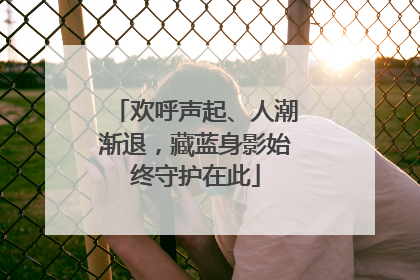 欢呼声起、人潮渐退，藏蓝身影始终守护在此