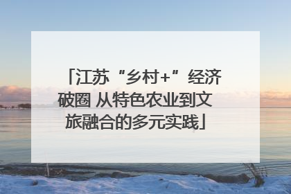 江苏“乡村+”经济破圈 从特色农业到文旅融合的多元实践