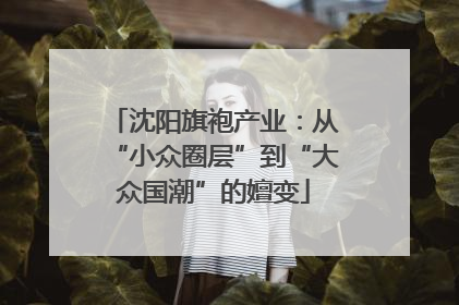 沈阳旗袍产业：从“小众圈层”到“大众国潮”的嬗变