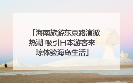 海南旅游东京路演掀热潮 吸引日本游客来琼体验海岛生活