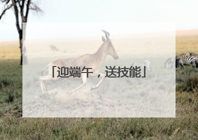 迎端午，送技能