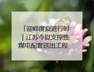 迎峰度夏进行时｜江苏今夏支撑性煤电配套送出工程全部投运