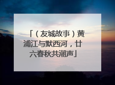 （友城故事）黄浦江与默西河，廿六春秋共潮声