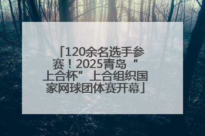 120余名选手参赛！2025青岛“上合杯”上合组织国家网球团体赛开幕