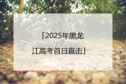2025年黑龙江高考首日直击
