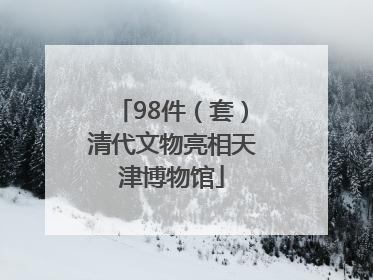 98件（套）清代文物亮相天津博物馆